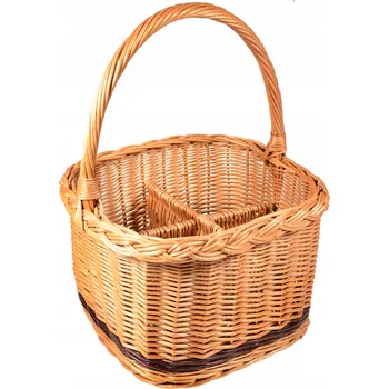 Dárkový potravinový koš Dárkový koš proutěný vícebarevný