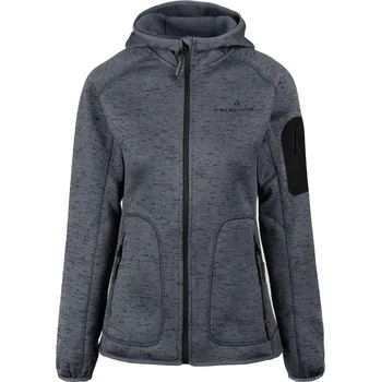 Dámská mikina Dámská Mikina Fleecová BERGSON Warmpile ARKA Graphite, velikost XXL