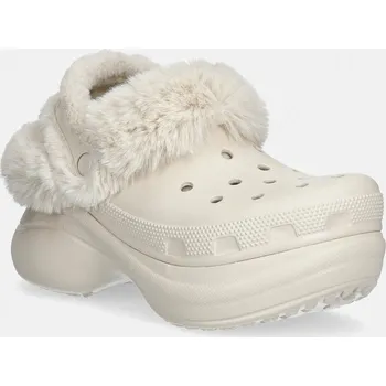 Pánské pantofle Pantofle Crocs Bae Lined Clog 211753.160 béžová 01X, EUR 41/42