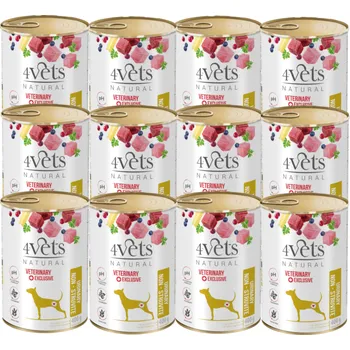 4Vets Dog Urinary Non-struvite 12x400g SLEVA 2%
