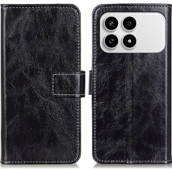 Pouzdro na tablet VSECHNONAMOBIL 130555 RETRO Peněženkový obal POCO F8 Pro černý