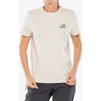 Oblečení a móda Bavlněné tričko dámské Rab Tuku Vista Tee - ecru