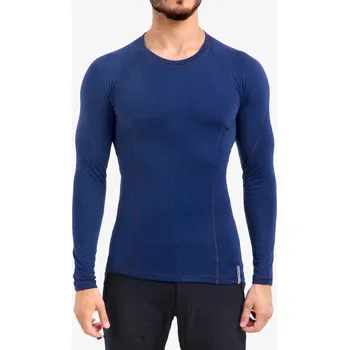 Pánská mikina Mikina Sensor Merino DF Tee L/S - deep blue