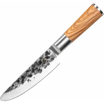 Kuchyňské náčiní Kuchařský nůž OLIVE 13 cm, dětský, hnědá, Forged