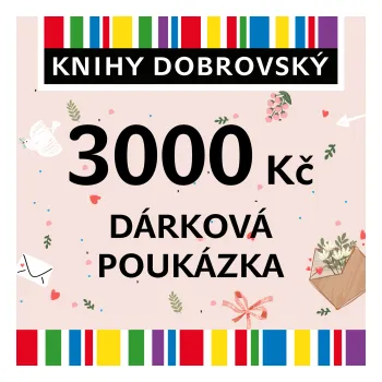 Kosmetická sada Valentýnská elektronická dárková poukázka 3000 Kč