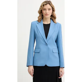 Dámské sako Vlněné sako Weekend Max Mara LAMINE 2615041071600 modrá 55X, vel. 42