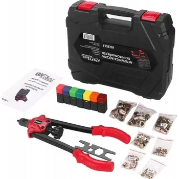 Nýtovací pistole Nýtovací kleště na nýtovací matice – sada