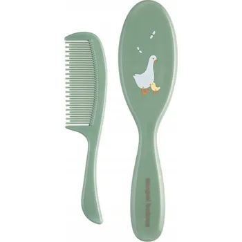 Canpol babies Kartáč a hřeben pro miminka s měkkými štětinami GOOSE