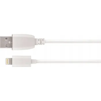 Datový kabel Kabel Neomedia USB - Apple Lightning 1 m bílý