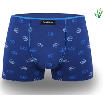 Boxerky FANNIFEN Pánské bambusové boxerky KOTVA M6728 4ks v balení Velikost: M