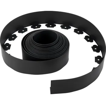 Zahrada Vevor Zahradní plastový obrubník 1000×10 cm, pružný, uv odolný, s 30 kolíky