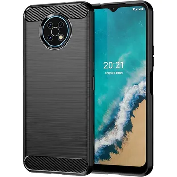 Pouzdro na mobilní telefon Techsuit Carbon Silicone Nokia G50 Černá