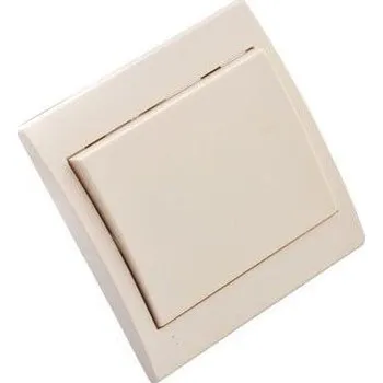 vypínač Vypínač č.1 plochý pod omítku PRAKTIK 4FN 580 00.915 slonová kost