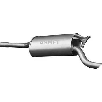 Tlumič výfuku Zadní tlumič výfuku ASMET 01.009