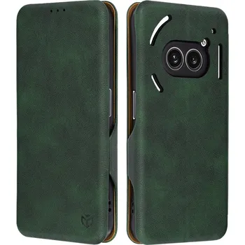 Pouzdro na mobilní telefon Techsuit Bezpečná Peněženka Plus Nothing Phone (2a) Zelená