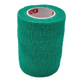 Obinadlo elast. CoPoly 7,5cm x 4,5m zelená