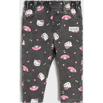 Sinsay - Džínsy jegginsy Hello Kitty - šedá - 461GK-90J - 461GK-90J-80