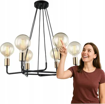 Závěsné svítidlo Italux Betty 6-bodové světlo E27