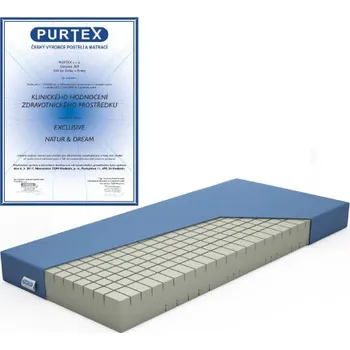 Matrace Purtex ANDEMA CLASSIC, Aloe Vera, 200 x 80 cm
