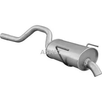 Výfukový systém Koncový tlumič výfuku ASMET 10.112