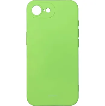 Pouzdro na mobilní telefon Pouzdro ROAR COLORFUL JELLY pro Apple iPhone 16e (SE 4 2025) Limetka