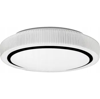 Kulatý Stropní Svítidlo Milagro 49 x 49 cm bílá, černá