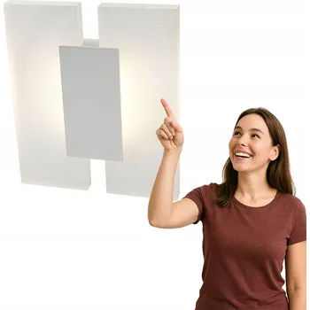 Nástěnné svítidlo Nástěnné svítidlo Italux bílé s integrovaným LED zdrojem 6 W