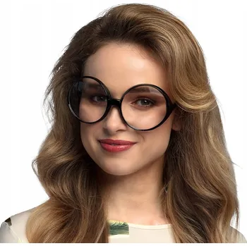 Párty velké kulaté dámské brýle
