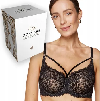 Podprsenka Gorteks podprsenka s měkkými košíčky černá velikost 75B