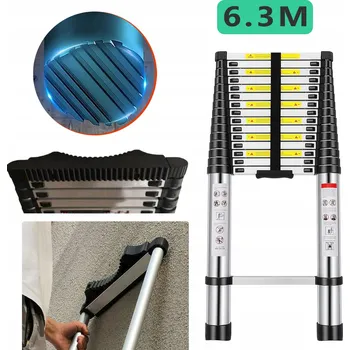 Žebřík Žebřík 6,3 m hliníkový, nosnost do 150 kg