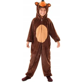 Karnevalový kostým KOSTÝM DĚTSKÝ MEDVĚD HNĚDÝ PŘEVLEK 104