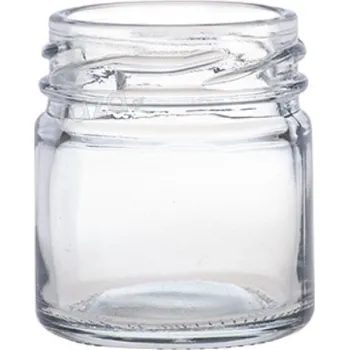Zavařovací sklenice 40 ml čirá - TO 43 Počet kusů v balení: 1