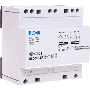 Transformátor Zvonkový transformátor 230/12-24V AC 5,25-2,63A T