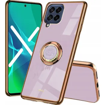 Pouzdro na mobilní telefon Zadní Kryt Erbord pro Samsung Galaxy M53 fialový