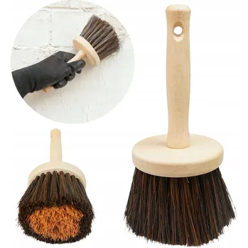 Malířský štětec MALÍŘSKÝ ŠTĚTEC BIELARKA 100 MM KULATÝ PRO ZÁKLADNÍ NÁTĚR BĚLENÍ STĚN