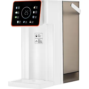 Dávkovač nápoje Vevor Stolní dávkovač horké vody 3 l, 6 teplot, 8 objemů, dotykový zámek