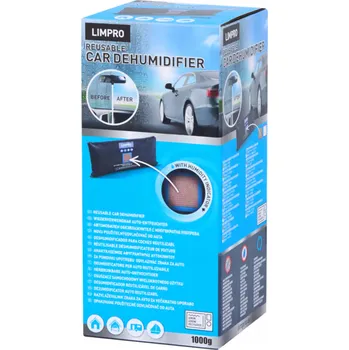 Pohlcovač vlhkosti Pohlcovač vlhkosti do auta proti zamlžování oken LIMPRO 1000 g