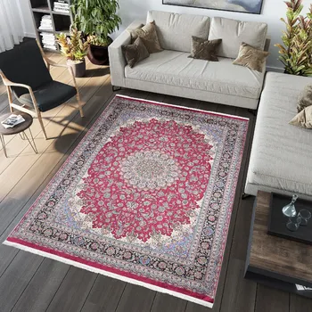 Koberec Moderní koberec ALEX - orient 9 - červený/modrý Rozměr koberce: 80x150 cm