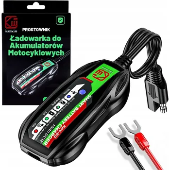 Nabíječka autobaterie NABÍJEČKA AKUMULÁTORŮ PRO SKÚTRY, ČTYŘKOLKY A MOTOCYKLY - INTELIGENTNÍ, S USB