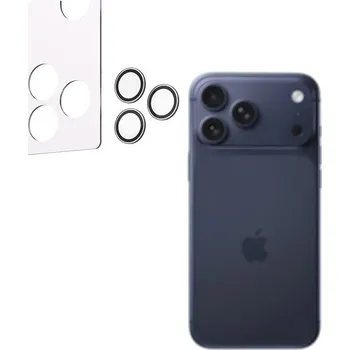 Telefonní příslušenství AlzaGuard Elite Lens Protector pro iPhone 17 Pro Max čiré s aplikátorem