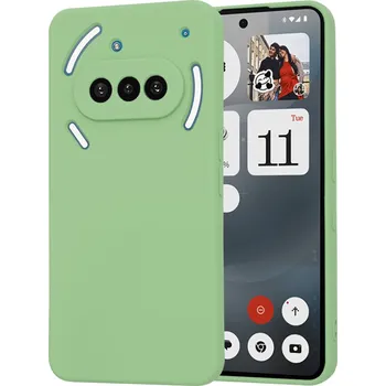Pouzdro na mobilní telefon Techsuit SoftFlex pouzdro pro Nothing Phone (3a) mátově zelené