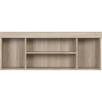 regál Závěsný regál Damis - Mebelbos Dub Sonoma 110x39.5 cm
