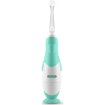 Elektrický zubní kartáček NENO Kartáček dětský elektrický pro děti Denti - zelená 3m+