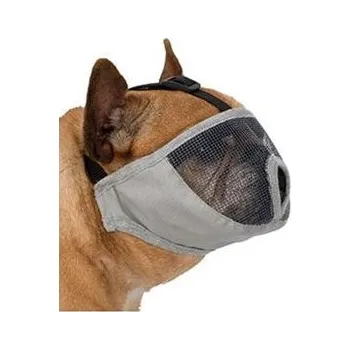 Náhubek pro psa Náhubek pro krátkonosá plemena M /40cm polyester TR