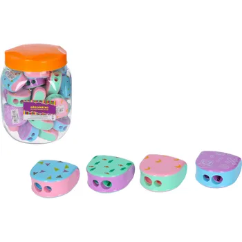 Ořezávátko Ořezávátko na dvě tužky se zásobníkem