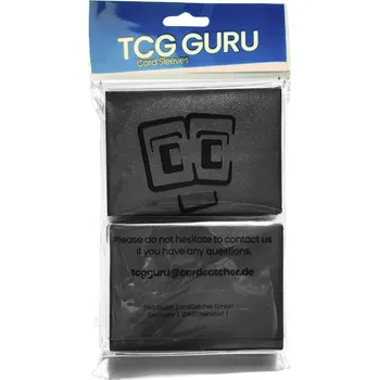 Příslušenství k deskovým hrám 100 TCG Guru Černé Matné Obaly na Karty
