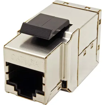Síťový konektor ROLINE Konektor RJ45, Zásuvka RJ-45, Keystone, stíněný STP, kat. 6A