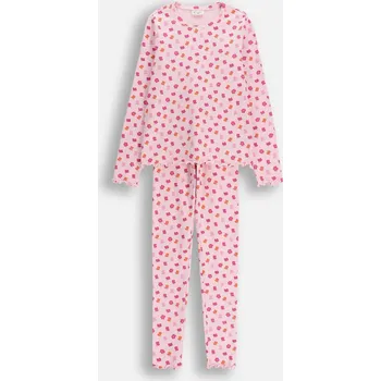 Dívčí pyžamo Dívčí pyžamo s dlouhým rukávem růžové 116/122 Coccodrillo ZC5