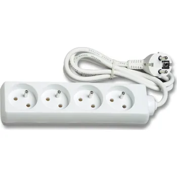 Prodlužovací kabel Ecolite Prodl. přívod 5m, 4zásuvky bez vypínače FX4-5