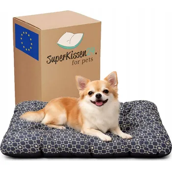 Pelíšek pro psa Poduška pro psa kočku pelíšek 55X40 LOUIS BLACK